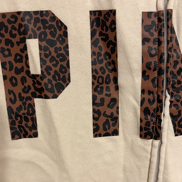 PINK Victoria's Secret Beige Hoodie - Picture 4 of 6